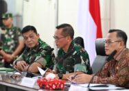 Suasana Rakor Pengamanan kunjungan RI-1. (Foto.ist)