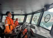 Kantor Pencarian dan Pertolongan (Basarnas) Palu mengerahkan tim SAR untuk melakukan pencarian terhadap sebuah perahu yang dilaporkan hilang kontak di perairan Teluk Tomini, Kabupaten Tojo Una-Una, Sulawesi Tengah, Sabtu (25/7/2026).
