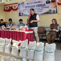 Perum Bulog Kantor Wilayah Sulawesi Tengah memastikan bantuan pangan pemerintah menjangkau masyarakat hingga ke wilayah dengan akses sulit. Penyaluran dilakukan hingga sejumlah desa pegunungan di Kecamatan Tinombo, Kabupaten Parigi Moutong.