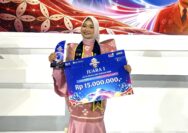 Perwakilan Bank Indonesia Provinsi Sulawesi Tengah, Hanifah Dhiyaul Haq Tampubolon, meraih Juara I Nasional Duta Muda Cinta, Bangga, dan Paham (CBP) Rupiah Championship 2026. Pengumuman pemenang disampaikan dalam rangkaian Festival Rupiah Berdaulat Indonesia (FERBI) 2026 yang berlangsung di Istora Senayan, Jakarta.
