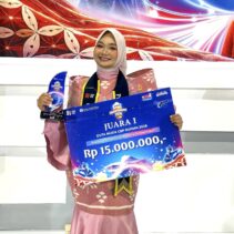 Perwakilan Bank Indonesia Provinsi Sulawesi Tengah, Hanifah Dhiyaul Haq Tampubolon, meraih Juara I Nasional Duta Muda Cinta, Bangga, dan Paham (CBP) Rupiah Championship 2026. Pengumuman pemenang disampaikan dalam rangkaian Festival Rupiah Berdaulat Indonesia (FERBI) 2026 yang berlangsung di Istora Senayan, Jakarta.
