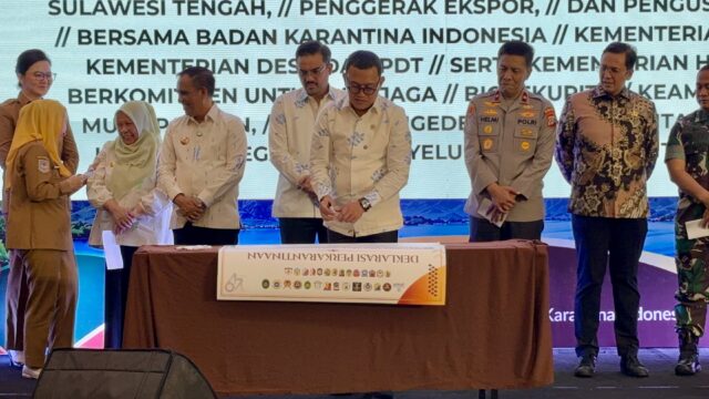 Badan Karantina Indonesia bersama Kementerian Usaha Mikro, Kecil, dan Menengah (UMKM) serta Kementerian Desa dan Pembangunan Daerah Tertinggal menyiapkan ekosistem ekspor bagi pelaku UMKM di Sulawesi Tengah.